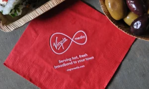 why use custom napkins for events